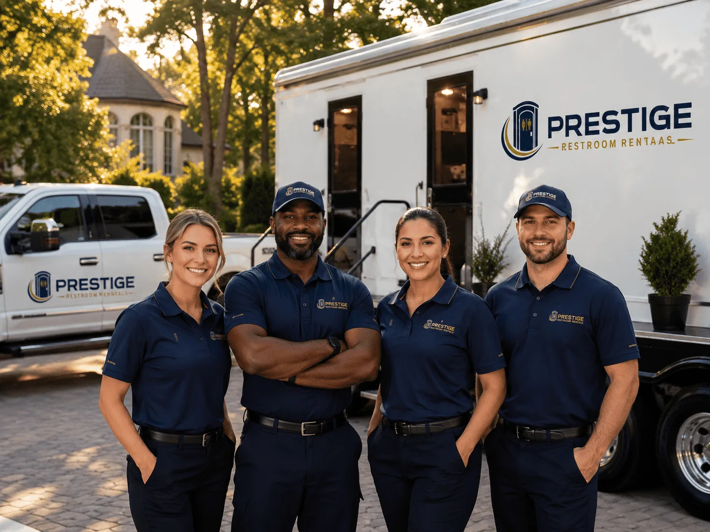 Trusted Luxury Portable Restrooms company in Marion, MS